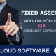 Fixed Assets Add-on module or specialist software