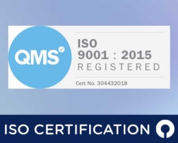 FMIS awarded ISO 9001 Quality Management Certification