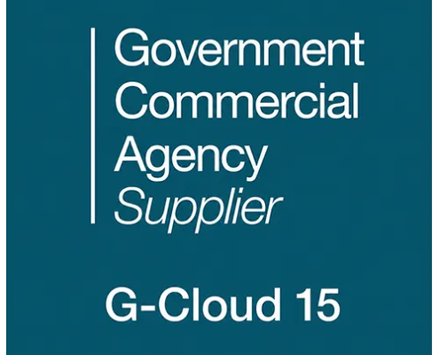 G-Cloud 15 - Government Commercial Agency Supplier logo
