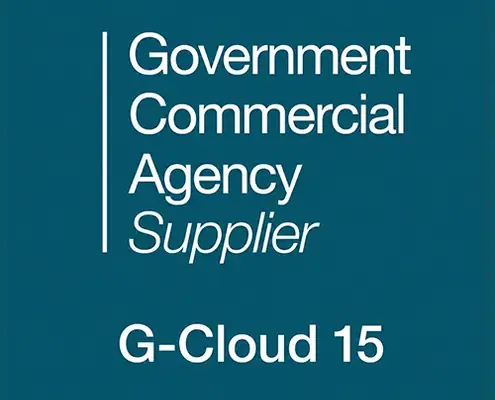 G-Cloud 15 - Government Commercial Agency Supplier logo