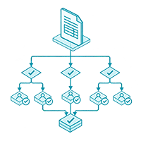 Complex purchase order approval process